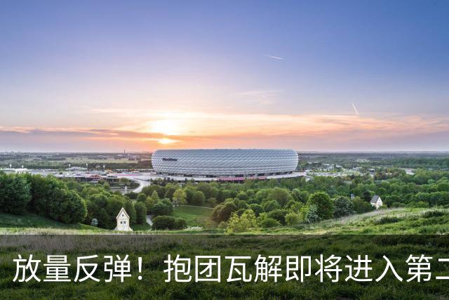 放量反弹！抱团瓦解即将进入第二阶段