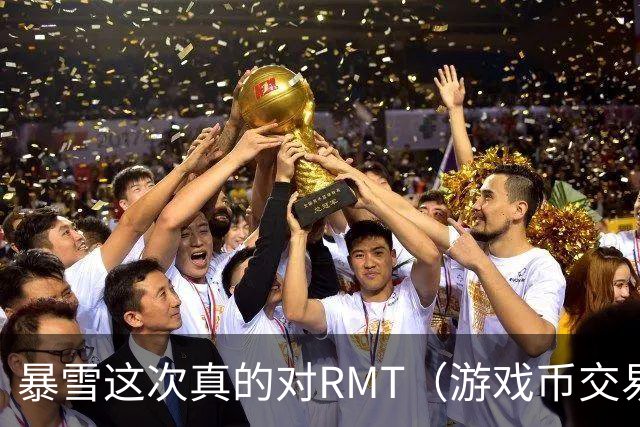 暴雪这次真的对RMT（游戏币交易）下手了！底层逻辑曝光，机制几乎无解